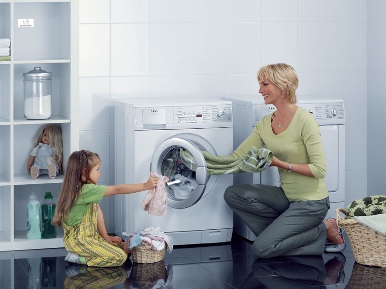 Эксплуатация стиральной машины
