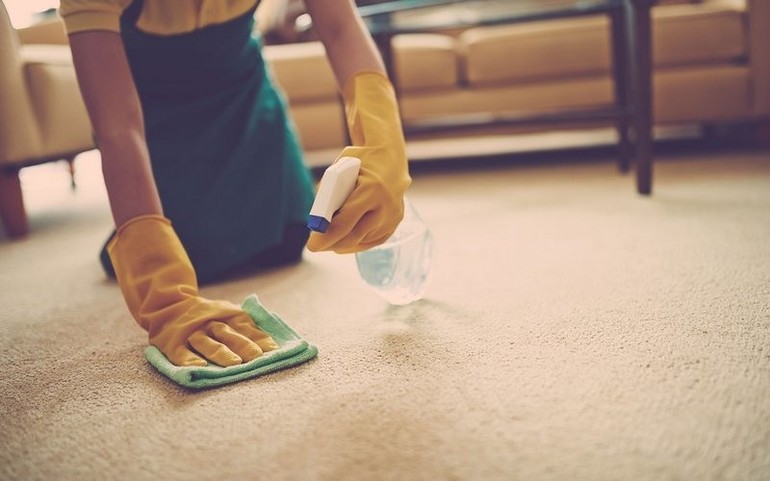 Как почистить ковер в домашних условиях