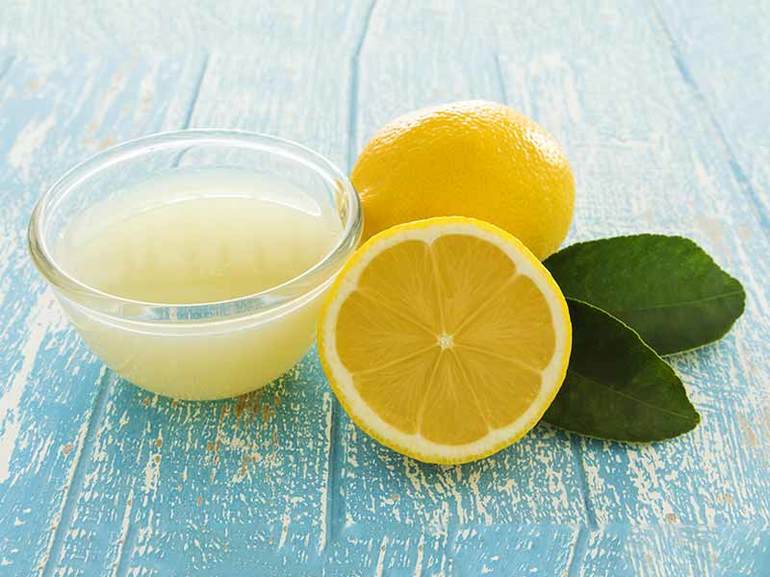 Лимонная кислота или сок лимона