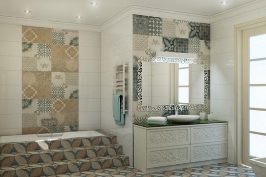 ванная комната в средиземноморском стиле