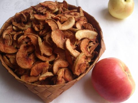 Как хранить сушеные яблоки - Мамин советник