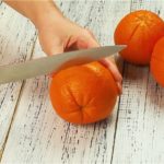 чистка апельсина