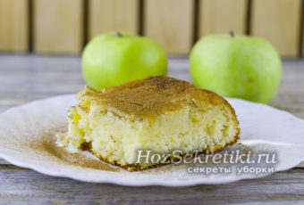 Пирог из яблок — вкуснее, чем шарлотка, а готовить проще