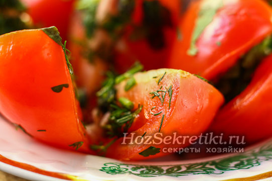 маринованные помидоры по-армянски