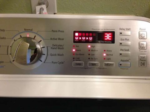коды ошибок на стиральной машине самсунг