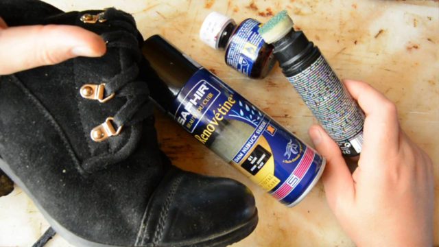 как покрасить обувь