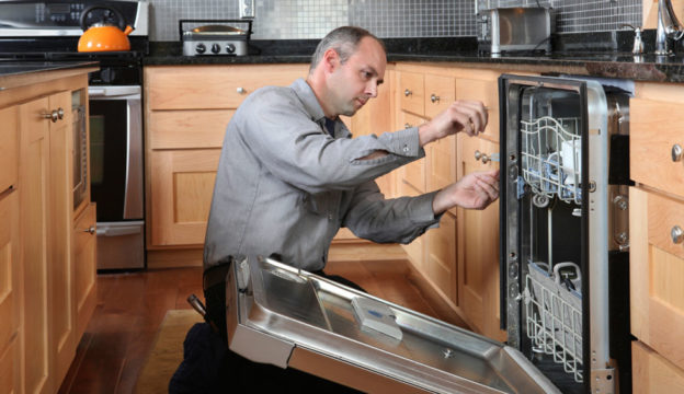 Как встроить посудомоечную машину