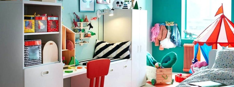 Как создать интерьер детской комнаты в стиле Икеи: полезные советы